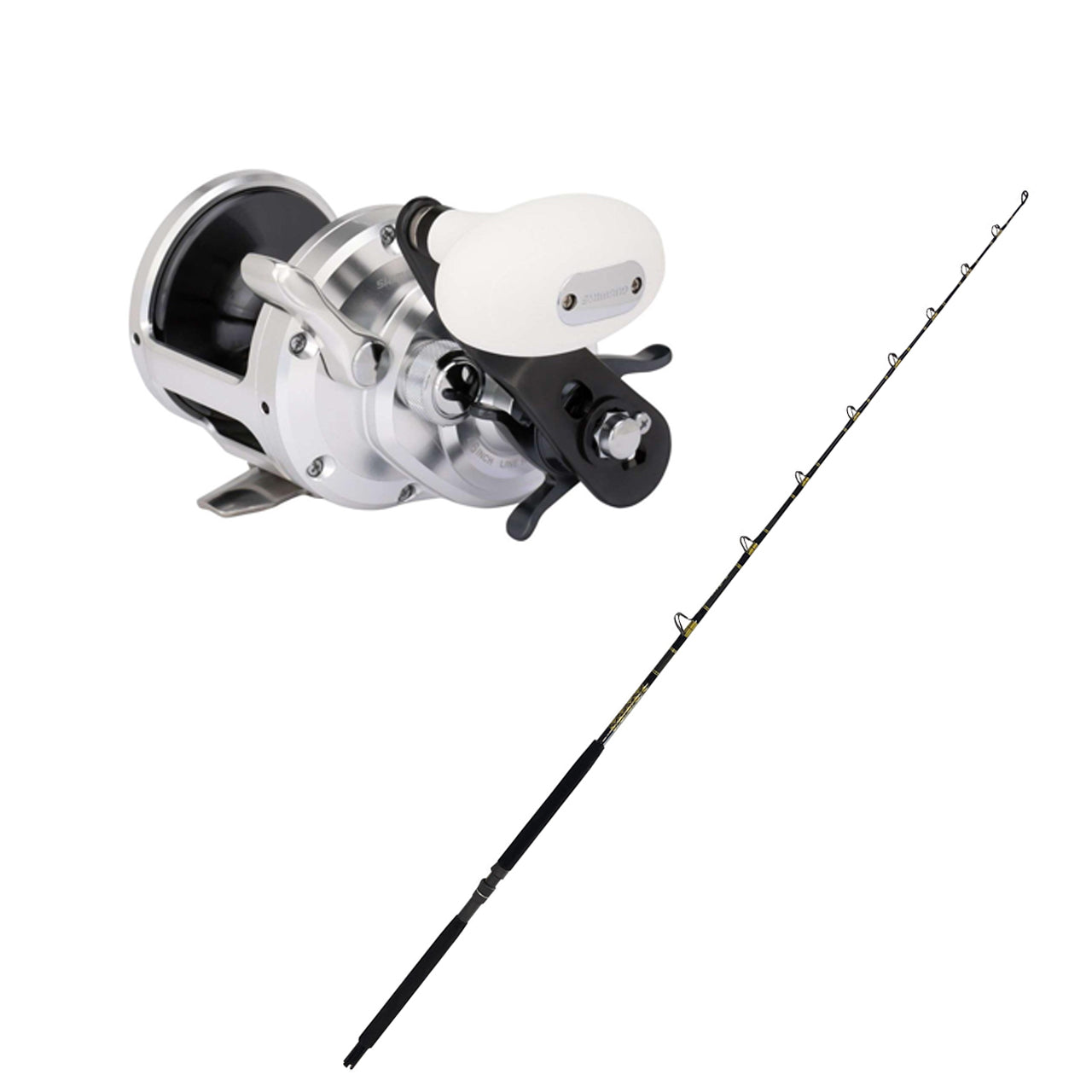 Shimano TRINIDAD 20A TROLLING REEL with KC 15-30 6'6 Composite CHAOS Gold  Combo from SHIMANO/CHAOS - CHAOS Fishing