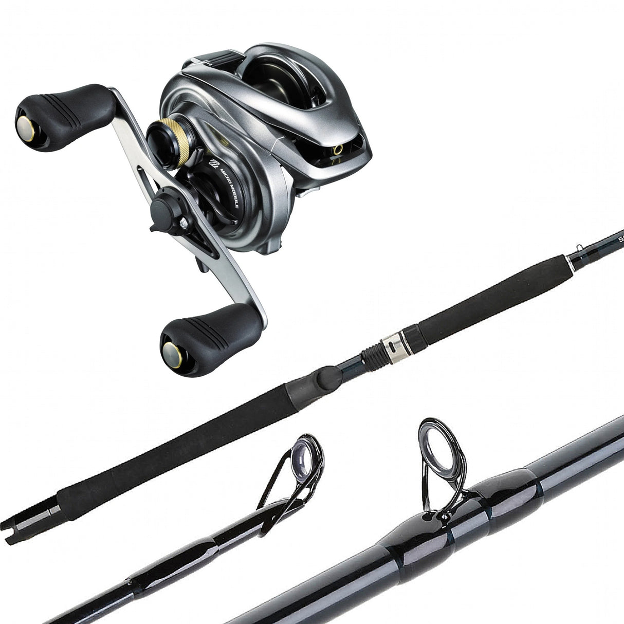 SHIMANO Metanium DC 100HG with SHIMANO Teramar North East (TS) 6FT6IN Medium Combo