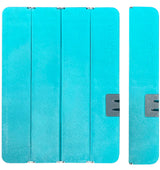 Toadfish Stowaway Folding Cutting Board with Built-in Knife Sharpner - Teal