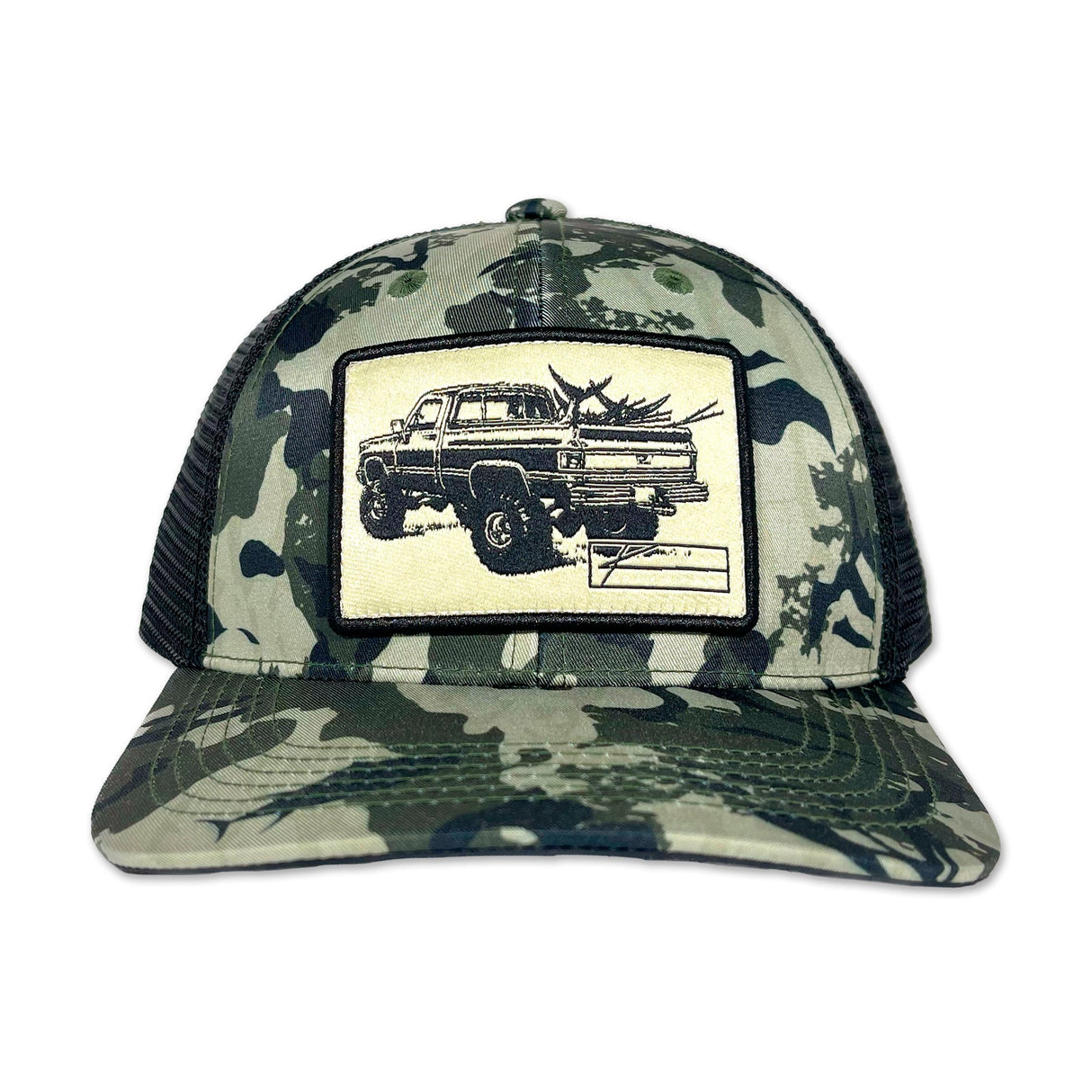 KSCOTT Merica Patch Hat - Fish Back Camo