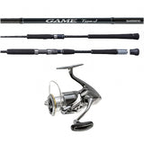 Shimano Game Type J Spinning ML 64 6'4" with Spinning Reel Combo