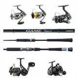 Shimano Game Type J Spinning ML 64 6'4" with Spinning Reel Combo