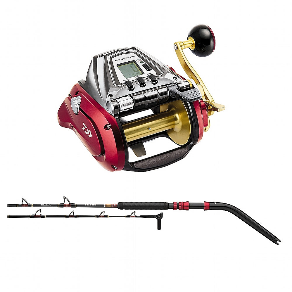 Buy Daiwa Seaborg 1200MJ with Line and get 50% Off on Daiwa Seaborg Dendoh 7' Extra Heavy Rod 70XHWT-SF - Save $450 on Rod