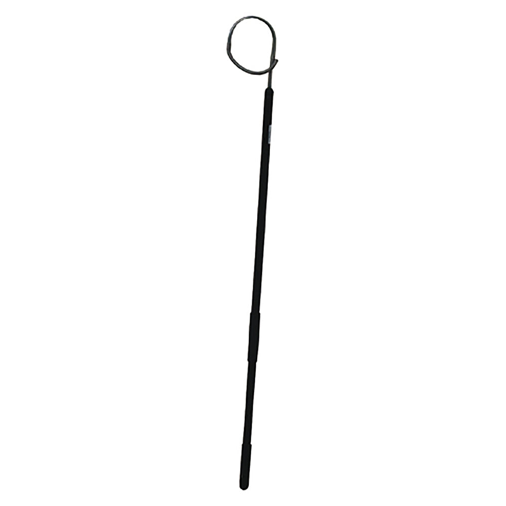 Gaff, 4′ Aluminum Handle 4″ Stainless Steel Hook Black