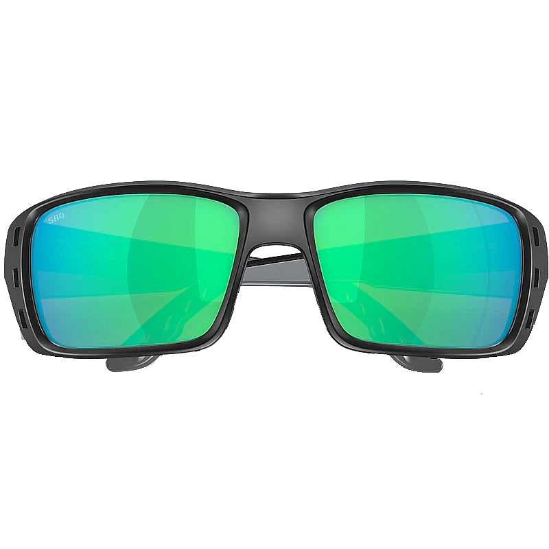 Costa Permit 580G Green Mirror - Matte Black