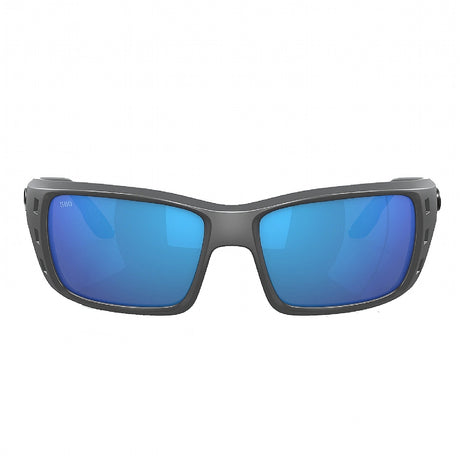 Costa Permit 580G Blue Mirror - Matte Gray