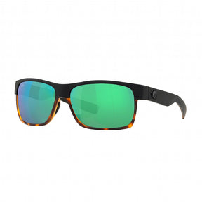 Costa Half Moon 580G Green Mirror - Black-Shiny Tortoise