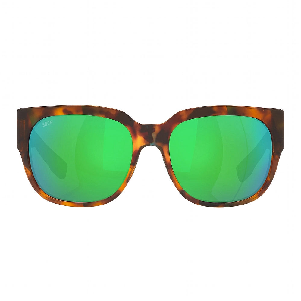 Costa Waterwoman 580P Green Mirror - Shiny Palm Tortoise