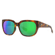 Costa Waterwoman 580P Green Mirror - Shiny Palm Tortoise