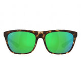 Costa Cheeca 580P Green Mirror - Matte Shadow Tortoise