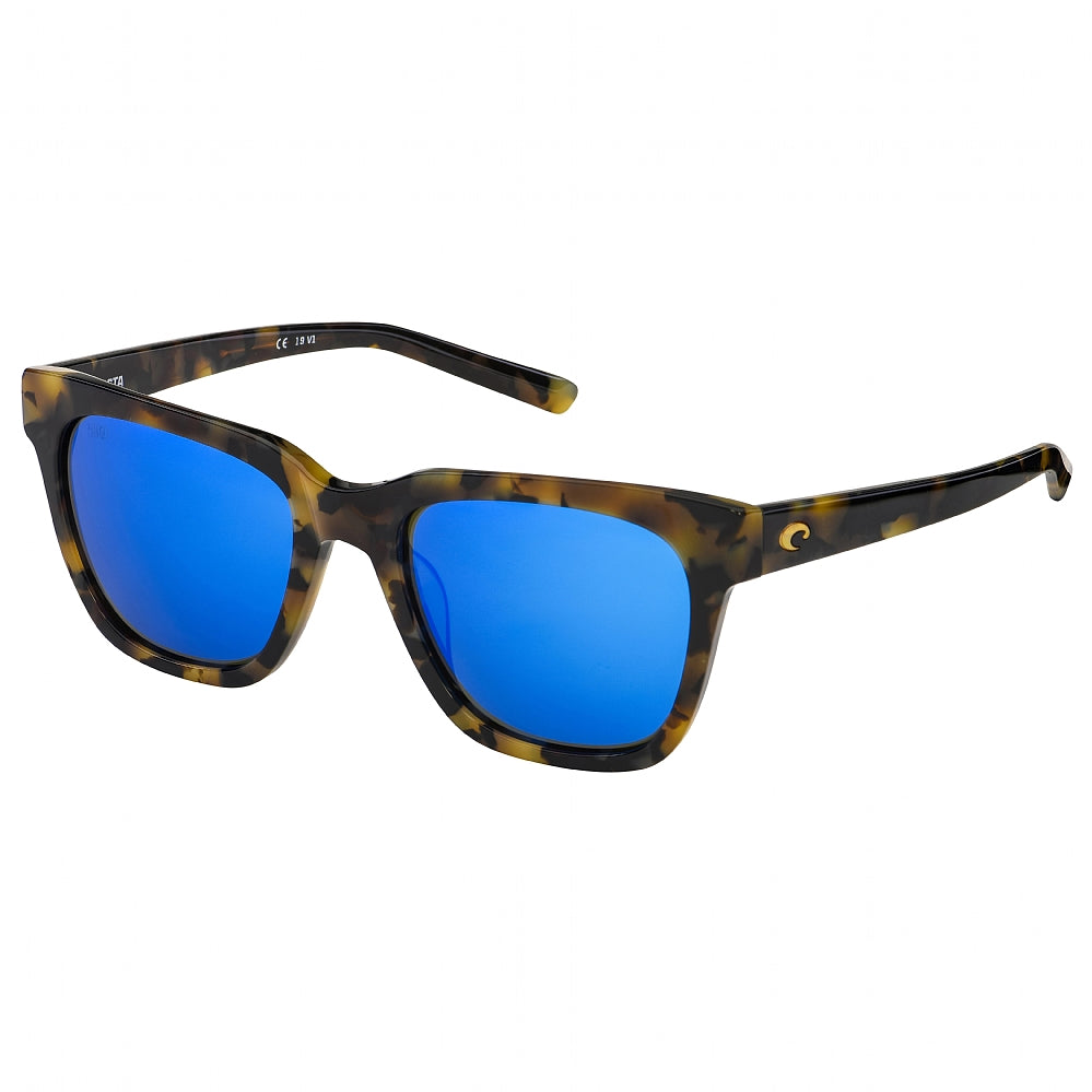 Costa Coquina 580G Blue Mirror - Shiny Vintage Tortoise