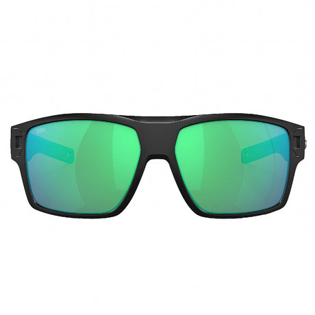 Costa Diego 580G Green Mirror - Matte Black