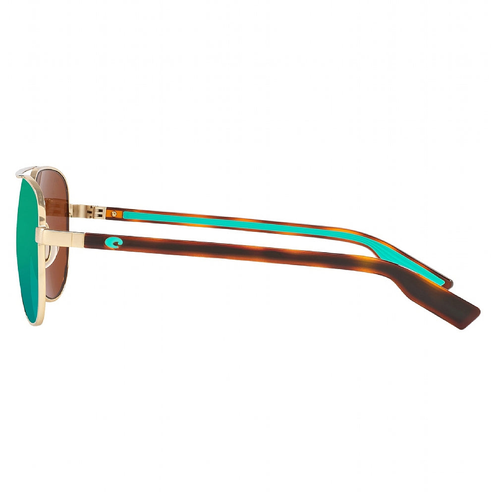 Costa Peli 580G Green Mirror - Brushed Gold