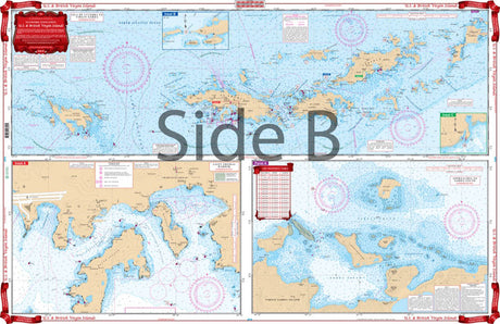 Waterproof Charts 32 US & British Virgin Islands Standard Navigation