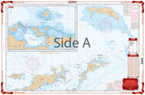 Waterproof Charts 32B British Virgin Islands Standard Navigation