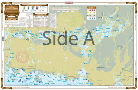 Waterproof Charts 39F Everglades City to Lostmans River Fishing