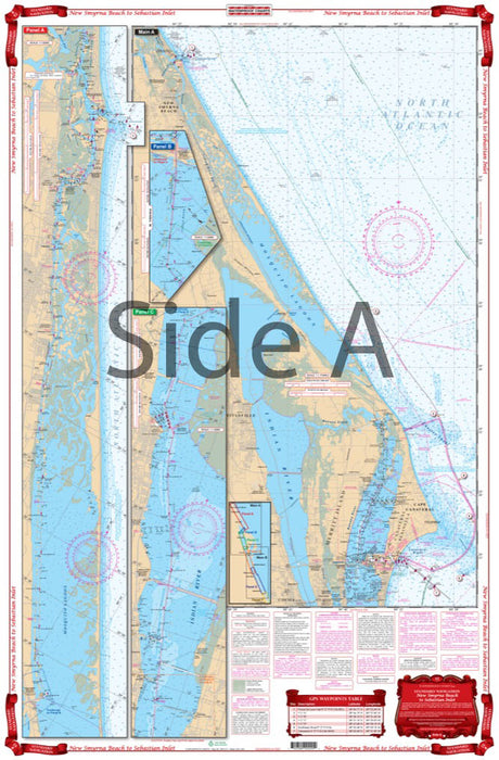 Waterproof Charts 42 New Smyrna Beach to Sebastian Inlet Standard