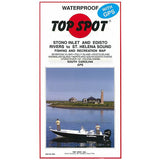 Top Spot Fishing Map N234, Stono River to St. Helena Sound