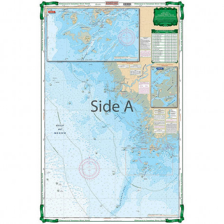 Waterproof Charts 5E Homosassa Bay to Suwannee River Large Print