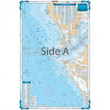 Waterproof Charts 155F Clearwater to Venice Fishing Offshore Fish & Drive Chart