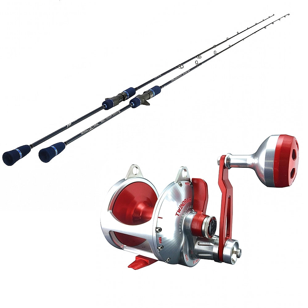 Buy Accurate Valiant 1SPD Silver Red BV-500N, Get Temple Reef Elevate Rod FREE