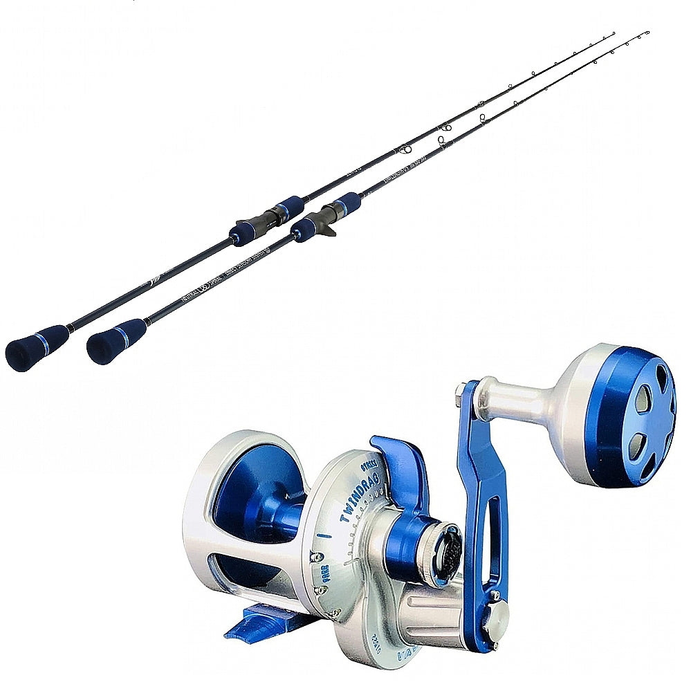 Buy Accurate Valiant BV-500N Right Silver Blue Get Temple Reef Elevate Rod FREE