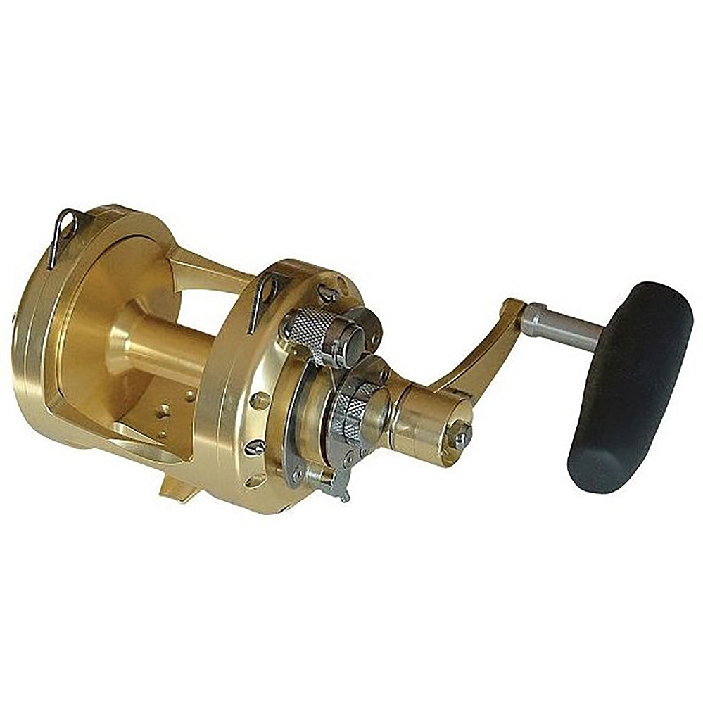 Avet EXW 30/2 Two-Speed Lever Drag Big Game Reels Gold