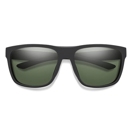 SMITH Barra Matte Black - ChromaPop Polarized Gray Green Mirror