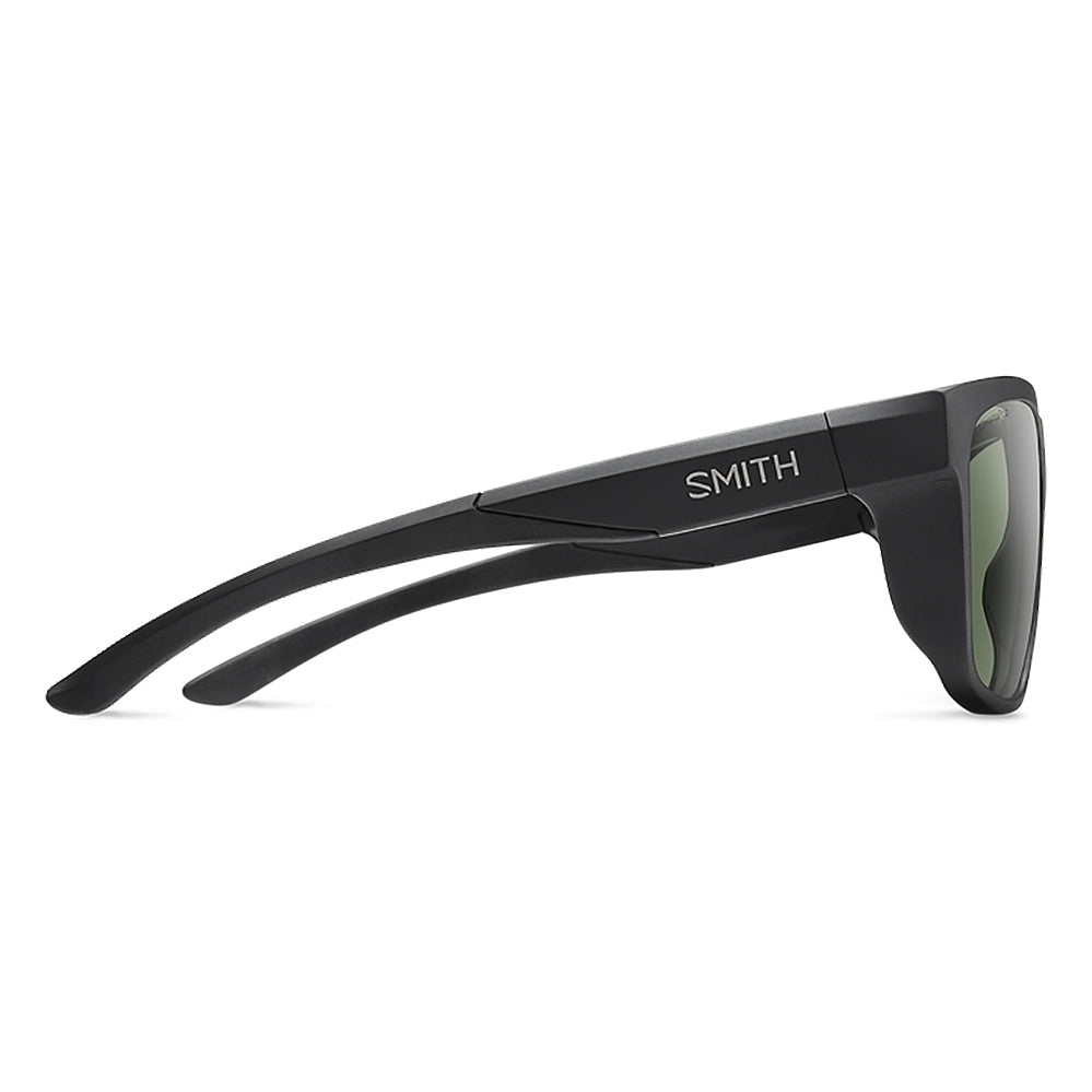 SMITH Barra Matte Black - ChromaPop Polarized Gray Green Mirror