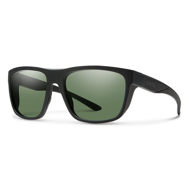 SMITH Barra Matte Black - ChromaPop Polarized Gray Green Mirror