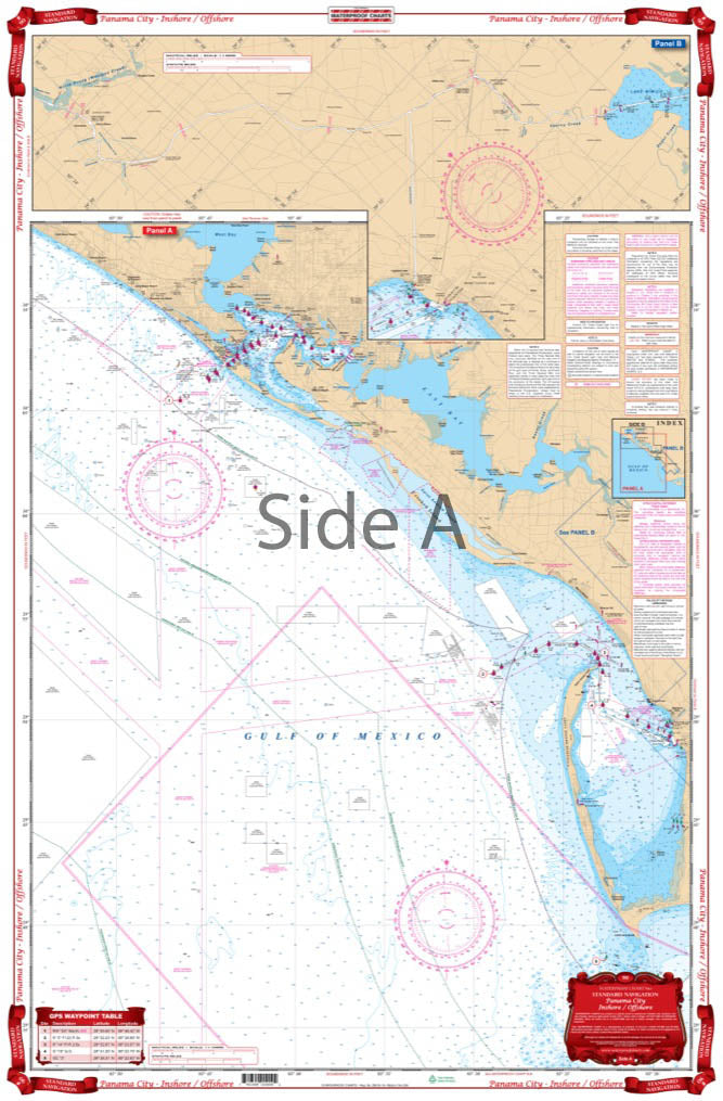 Waterproof Charts 90 Panama City Inshore / Offshore Standard