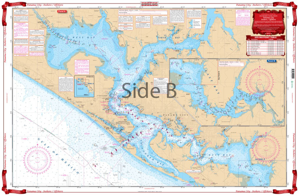 Waterproof Charts 90 Panama City Inshore / Offshore Standard