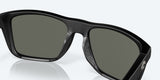 COSTA Mainsail 580G Gray Silver Mirror / Matte Black