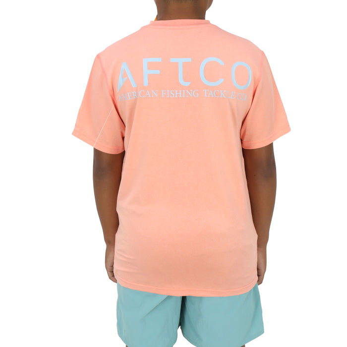 AFTCO Youth Samurai Short Sleeve Performance Shirt