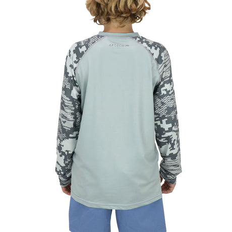 AFTCO Youth Tactical Camo Long Sleeve Performance Shirt