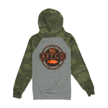 AFTCO Youth Bass Patch Pullover Hoodie