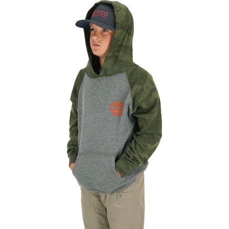 AFTCO Youth Bass Patch Pullover Hoodie