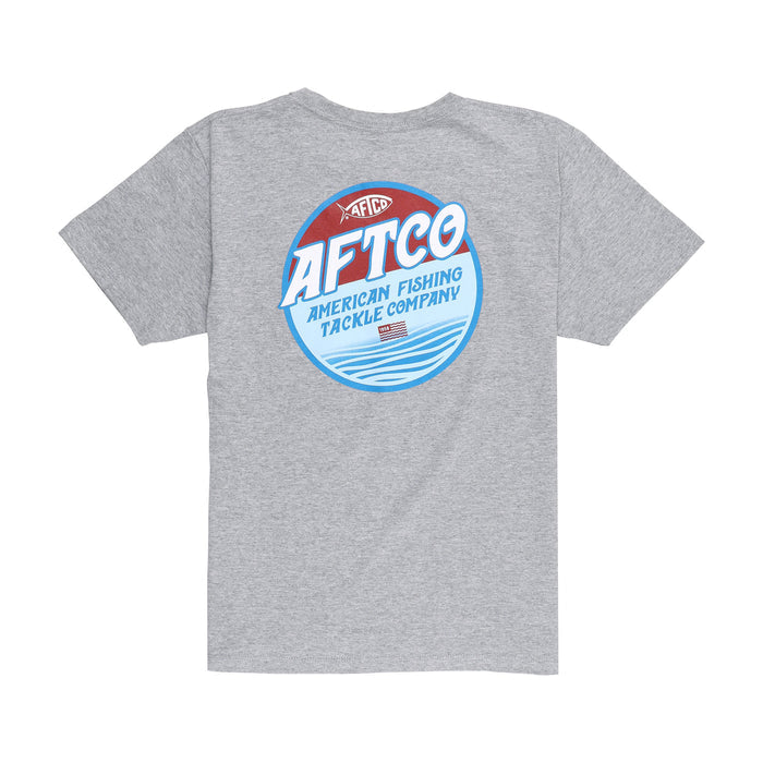 AFTCO Youth Ice Cream Short Sleeve Shirt