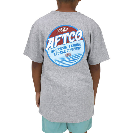 AFTCO Youth Ice Cream Short Sleeve Shirt