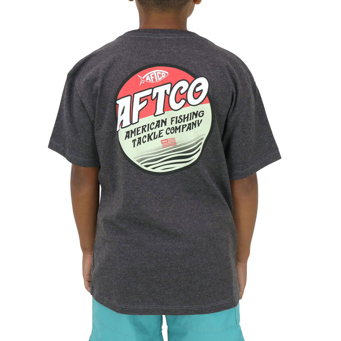 AFTCO Youth Ice Cream Short Sleeve Shirt