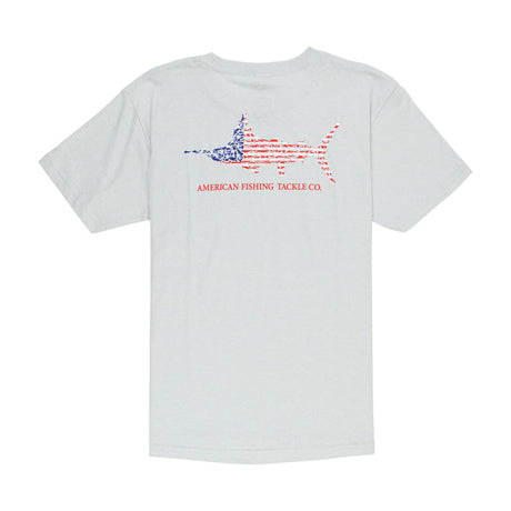 AFTCO Youth Jigfish Americana Short Sleeve T-Shirt