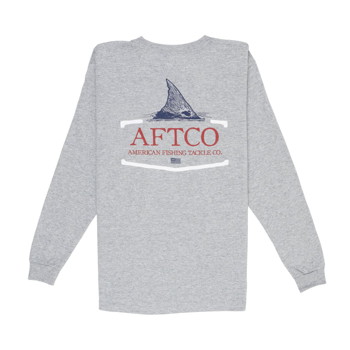 AFTCO Youth Tall Tail Long Sleeve T-Shirt