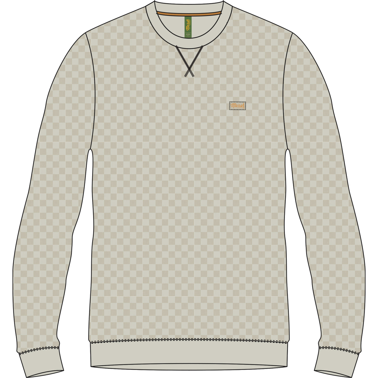 Marsh Wear Youth Fireside Fleece Crew