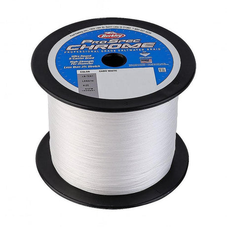 Berkley ProSpec Chrome Premium Saltwater Braid - Cabo White