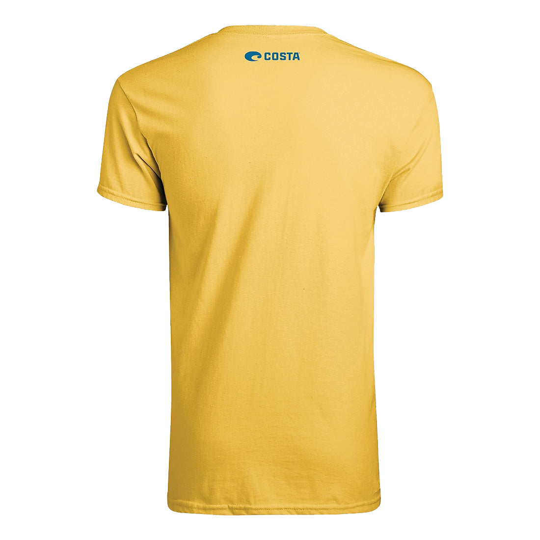 Costa Men's Woodcut Logo Short Sleeve T-Shirt