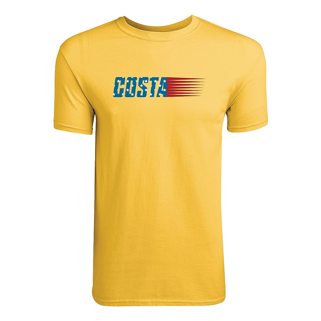 Costa Men&#39;s Racing Usa Short Sleeve T-Shirt