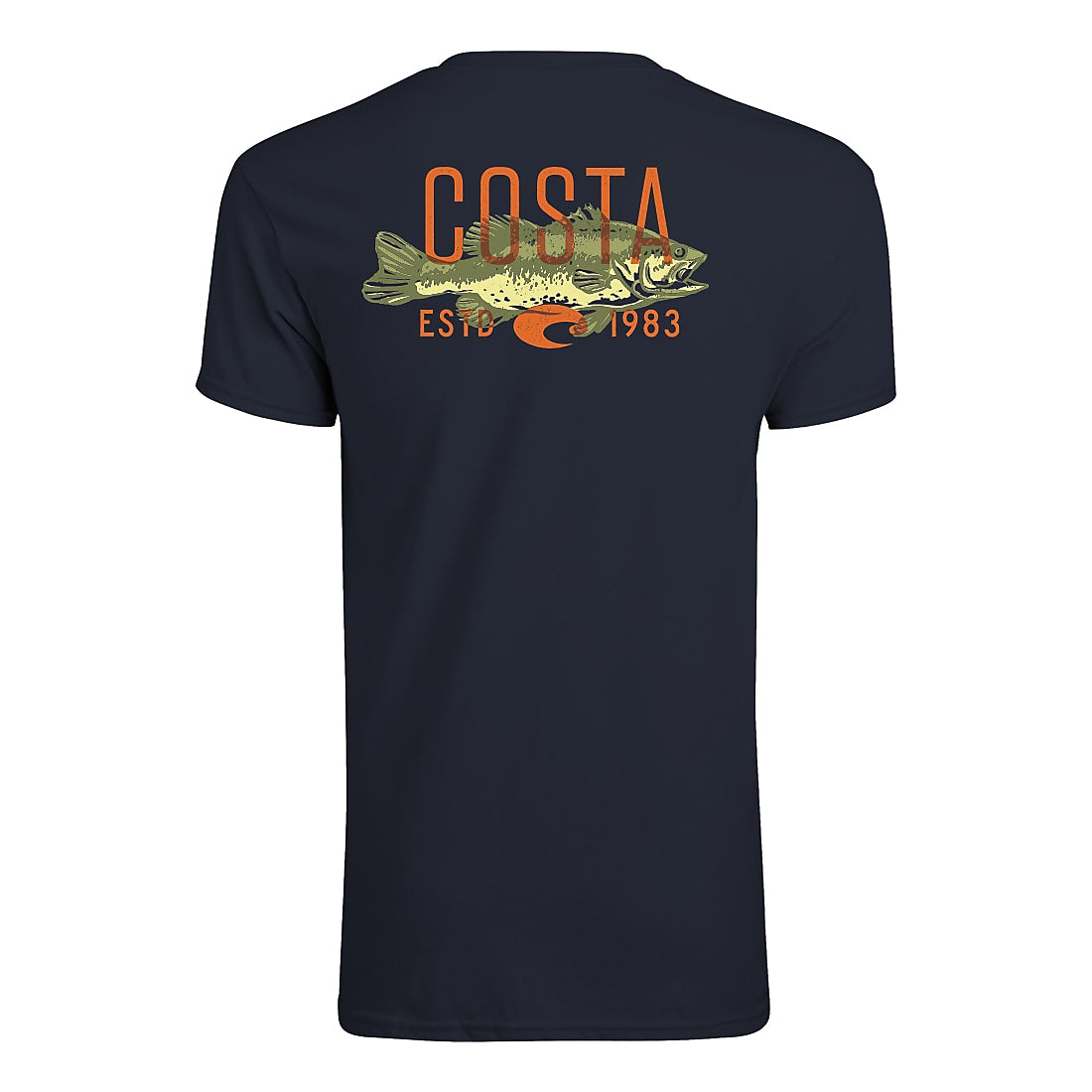 Costa Men's Overlay Bass Short Sleeve T-Shirt from COSTA - CHAOS Fishing