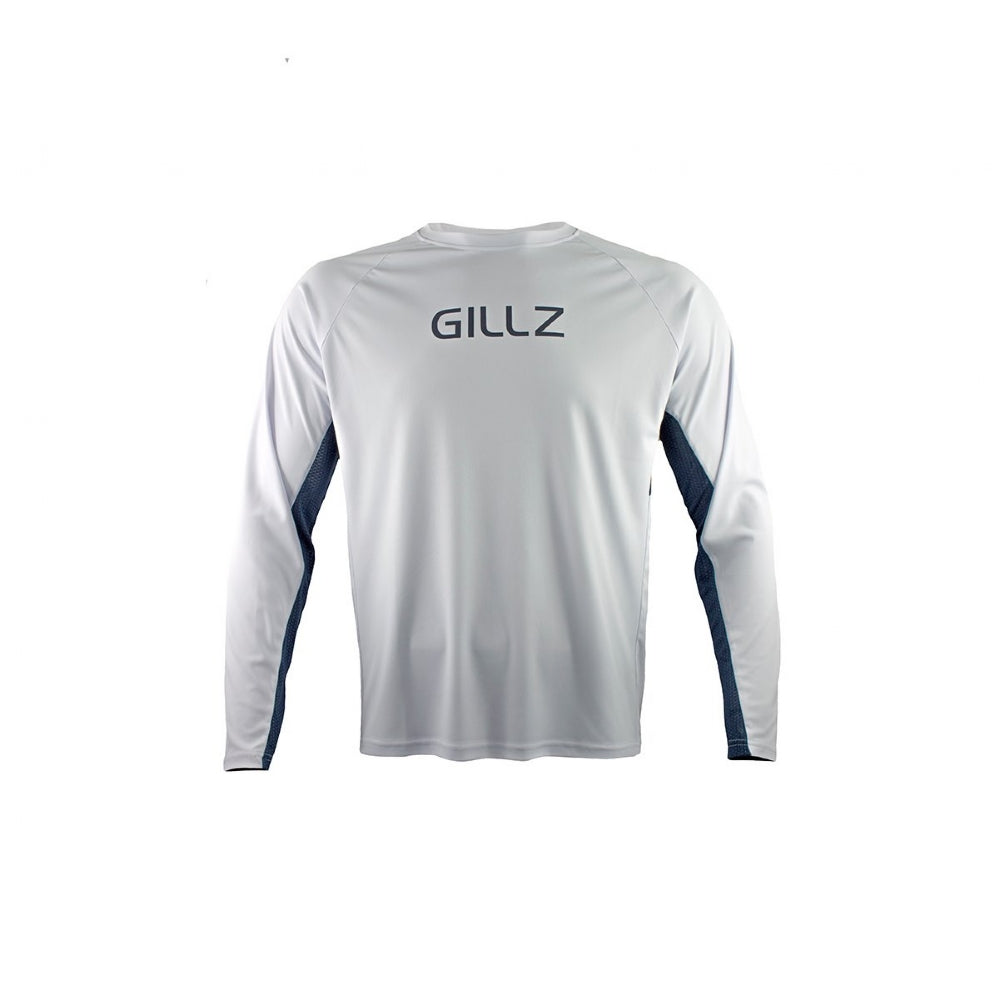Gillz Men's Long Sleeve UV Tournament Series V2- High Rise Grey