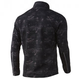 Huk Crosslake Windblock Print Jacket - Black