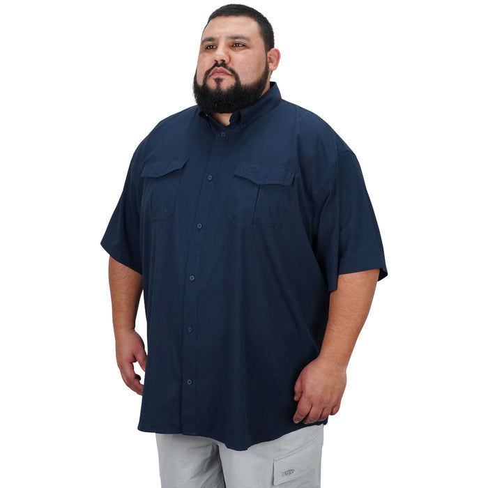 AFTCO Rangle Big Guy Short Sleeve Vented Fishing Shirt